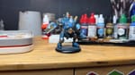 A photo of a finished Warmachine model