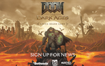 An image announcing DOOM: The Dark Ages | Arena Board Game and DOOM | Arena Board Game