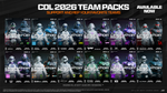 Get your Call of Duty League team packs now!