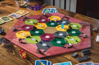 CATAN Masterpiece Series - an officially licensed, premium, artisanal reimagining of the classic CATAN board game