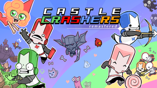 Raid the castle in HD with Castle Crashers Remastered, out now on PlayStation 4 and Switch