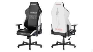 Final Fantasy VII Rebirth inspired gaming chair from DXRacer and Square Enix now available