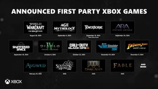 Xbox drops tons of trailers at Opening Night Live