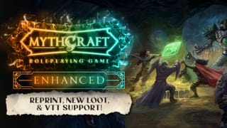 MythCraft TTRPG Enhanced by QuasiReal Publishing has fully funded on BackerKit