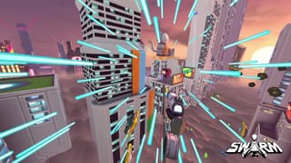 Swing into action with the VR title SWARM this April