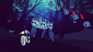 Pop album video game Sayonara Wild Hearts coming to Switch, PS4, and Apple Arcade next week