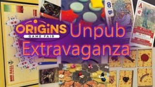 The Origins unpublished board game extravaganza