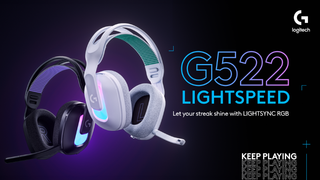 Logitech unveils their Logitech G G522 LIGHTSPEED Wireless Gaming Headset