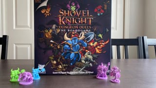 Shovel Knight: Dungeon Duels review—Shovel Drop onto both friend and foe!