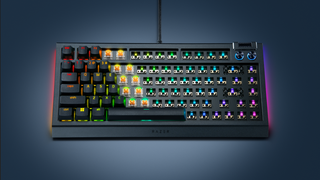 Razer debuts its first barebones keyboard, the BlackWidow V4