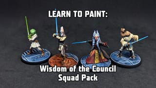 Learn to Paint Star Wars: Shatterpoint Wisdom of the Council Squad Pack