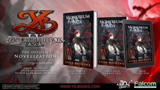 The curse returns in a novelization of Ys IX: Monstrum Nox