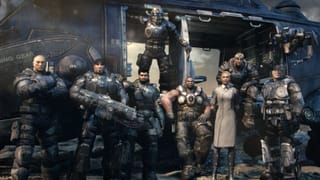 Gears of War: Reloaded, aka the most visually stunning way to use a chainsaw-gun, is available now