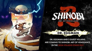 Face Dr. Eggman in SHINOBI: Art of Vengeance crossover