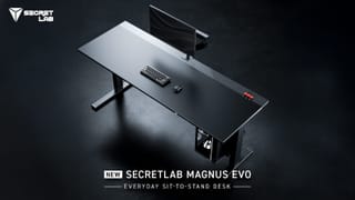 Stand at attention for the all-new Secretlab MAGNUS Evo Sit-to-Stand Desk