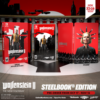 Wolfenstein II: The New Colossus Collector's Edition Physical Pre-order for Nintendo Switch Starting Now!