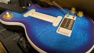 CRKD Gibson Les Paul Blueberry Burst Pro Edition guitar controller review — Rockstar