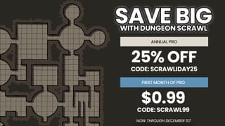 Roll20's D&D map maker is on sale for the first time ever