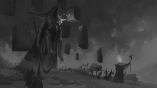 Artwork from Trench Crusade depicting a legion from Hell