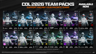 Get your Call of Duty League team packs now!