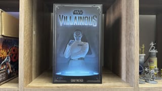 The Cold Tactics box on a shelf.