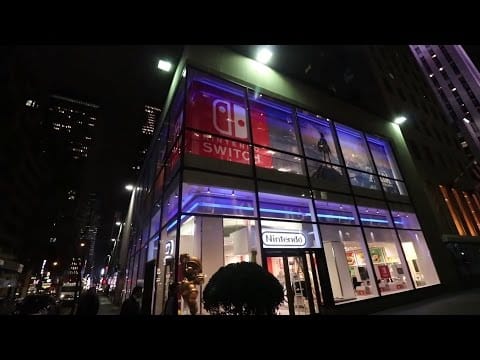 Nintendo fans waited in line for weeks for the Nintendo Switch — NYC