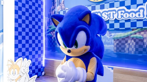 Sonic the Hedgehog Speed Cafe to open first Georgia pop-up location