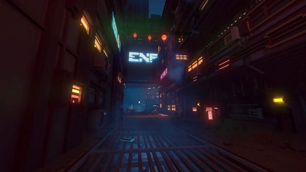 A wallpaper engine with walking mechanics – Cloudpunk review