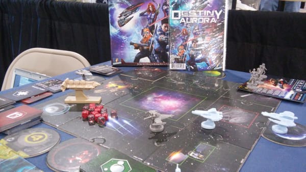 B&B Games Studio at PAX Unplugged–unveiling Destiny Aurora: Renegades