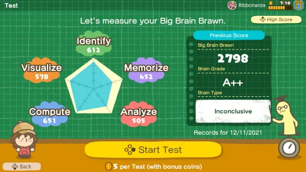 Big Brain Academy: Brain vs. Brain Review — Head to head