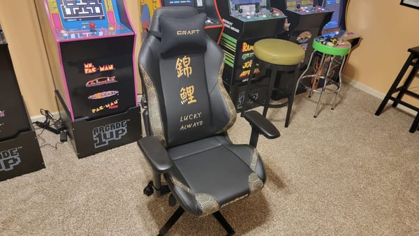 DXRacer Craft Series Koi Fish Chair review — Comfort and intricate design combine to form a top-notch chair