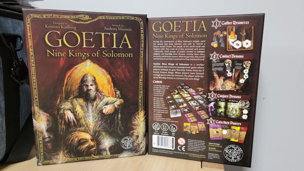 Goetia: Nine Kings of Solomon review – scry, scry, and scry some more