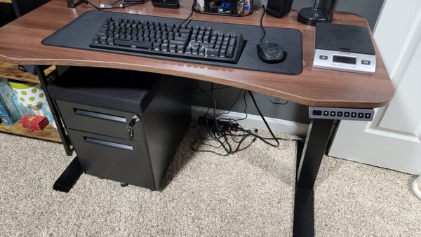 MAVIX Standing Desk and MAVIX File Cabinet with Cushion review — MAVIX continues to impress with their easy-to-use and set up home office products