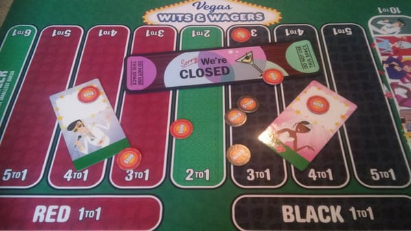 Everyone wins when there’s no house–Vegas Wits and Wagers Review