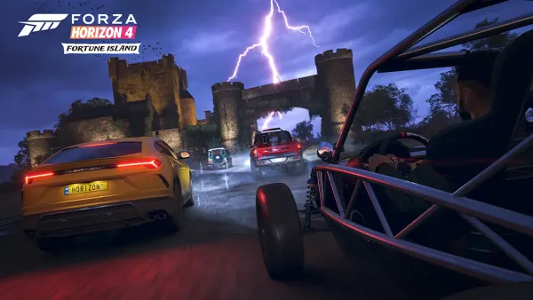 Race for a rich experience, Forza Horizon 4’s first expansion, “Fortune Island,” now available