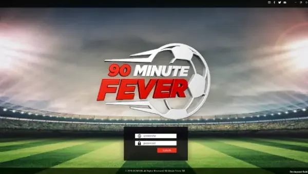 A first look at the MMO soccer simulator 90 Minute Fever