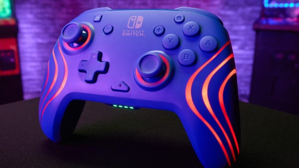 Brighten up your gaming with PDP’s latest Nintendo Switch controller, the Afterglow Wave Wireless Plus Motion