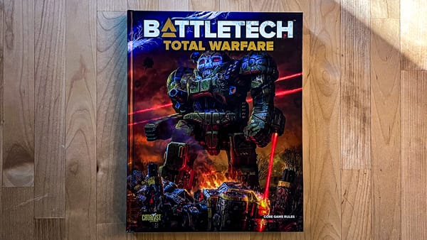 A photo of the Battletech Total Warfare cover