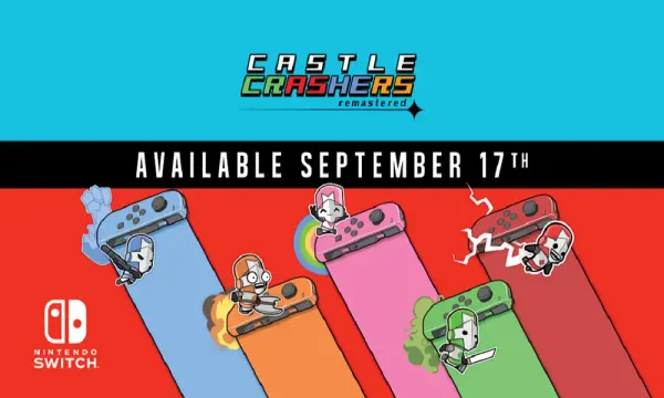 Castle Crashers Remastered storms onto Switch next month, PS4 version incoming