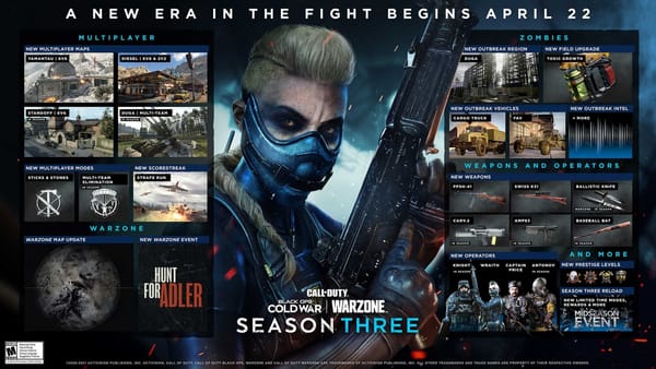 Begin the Hunt For Adler as Call Of Duty: Black Ops Cold War Season 3 comes into focus April 22nd