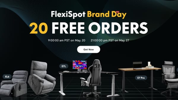 Flexispot Brand Day — Up to 65% off, and a quick look at use cases