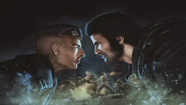 Just two gruff military hardened dudes sitting in an elevator – Bulletstorm: Full Clip edition review