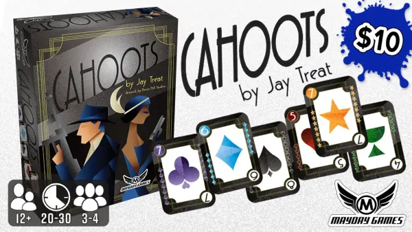 Prepare to be in Cahoots with some Poetry Slam-ers at Mayday Games — Origins 2018 Preview