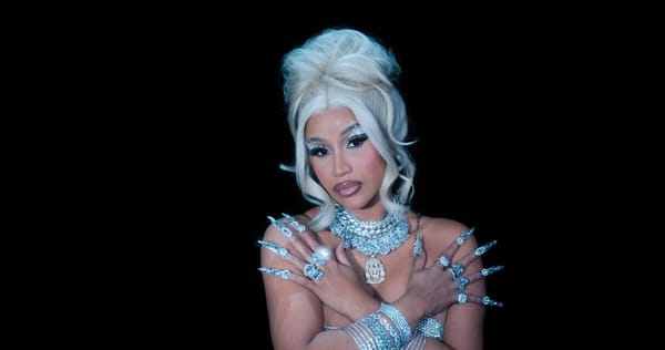 Cardi B flaunts a one-of-a-kind Call of Duty ghost necklace in new video