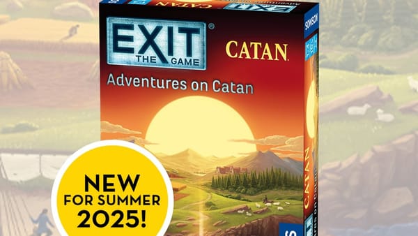 Get ready to escape to Catan with an Exit games crossover