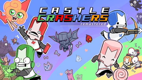 Raid the castle in HD with Castle Crashers Remastered, out now on PlayStation 4 and Switch