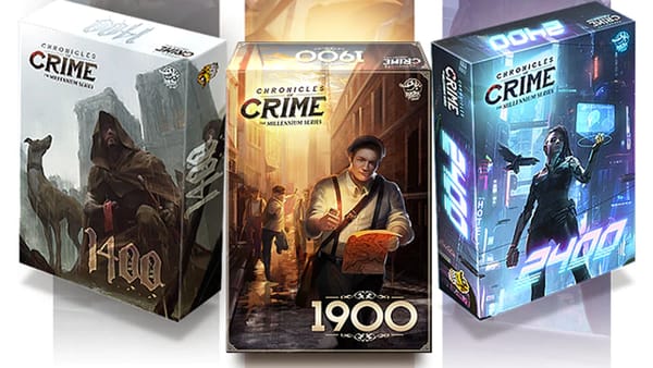 Solve crimes in the past and the future with Chronicles of Crime – The Millennium Series, now on Kickstarter