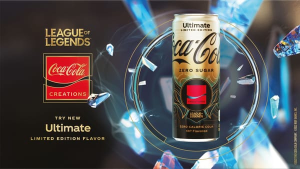 Riot Games and Coca-Cola Creations collab for the new Coca-Cola Ultimate Zero Sugar