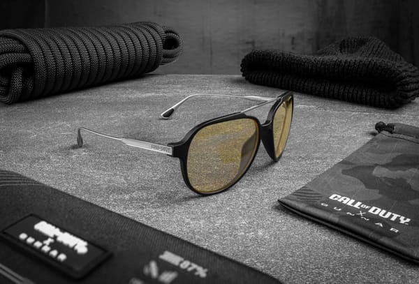 GUNNAR goes specter mode with new Ghost Call of Duty glasses