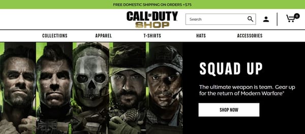 Call of Duty: Modern Warfare II merchandise lineup is locked and loaded